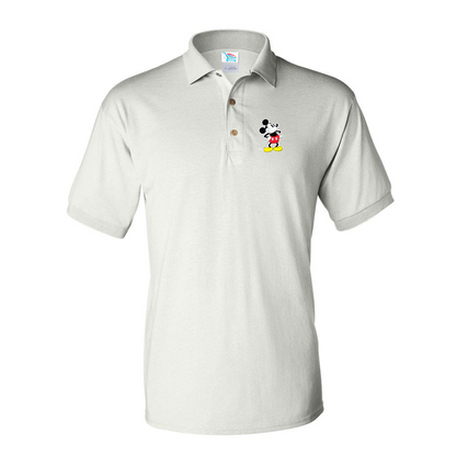 Men's Mickey Mouse Cartoon Dry Blend Polo