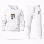 Men's England National Soccer Team Logo Hoodie Joggers Set