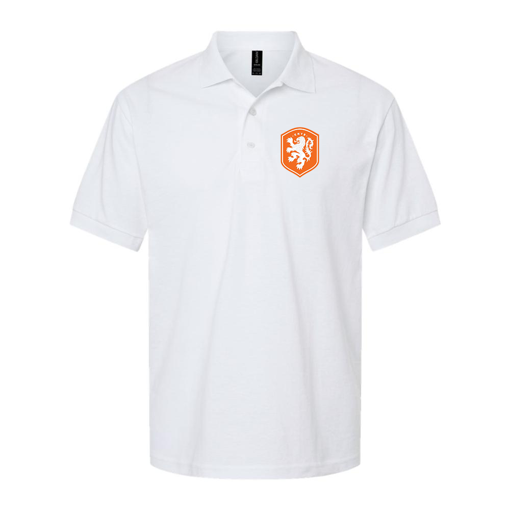 Men's Netherlands National Soccer Team Dry Blend Polo