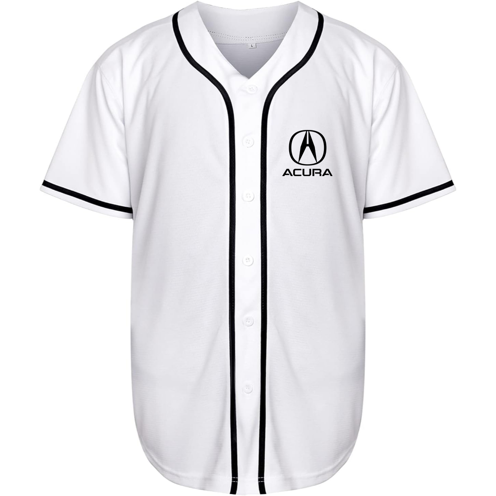 Men’s Acura Car Baseball Jersey