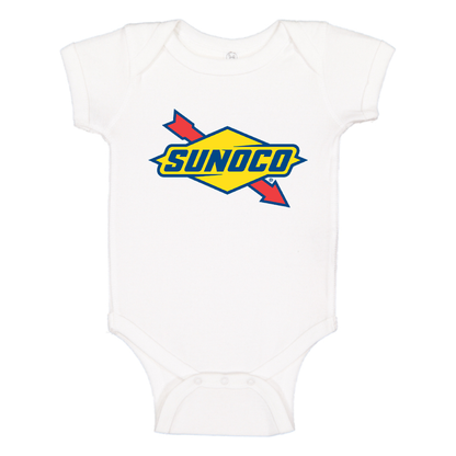 Sunoco Gas Station Baby Romper Onesie