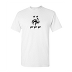 Youth Kids France Soccer Cotton T-Shirt