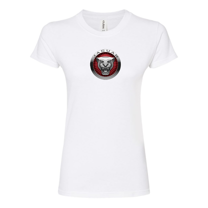 Women’s Jaguar Motorsport Car Round Neck T-Shirt