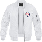 Men's Costa Rica National Soccer Team Lightweight Bomber Jacket Windbreaker Softshell Varsity Jacket Coat