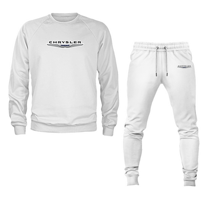 Men’s Chrysler Car Crewneck Sweatshirt Joggers Suit