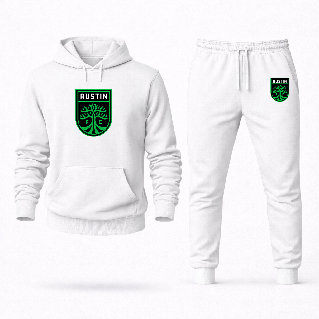 Men's Austin FC Logo Hoodie Joggers Set