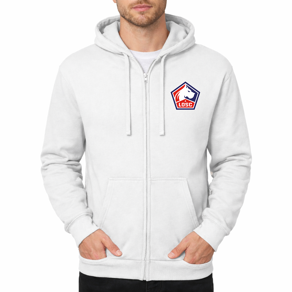 Men's Lille Olympique FC Zipper Hoodie