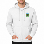 Men's Argentina National Soccer Team Zipper Hoodie
