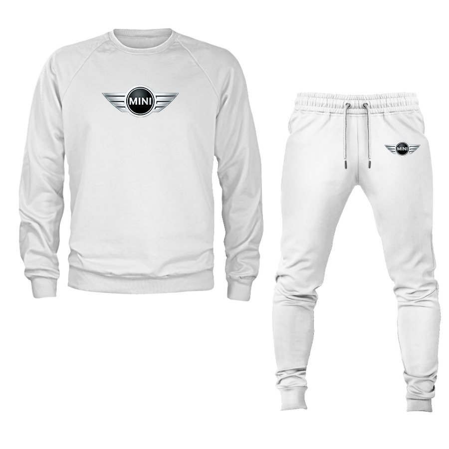 Men’s Mini Cooper Car Crewneck Sweatshirt Joggers Suit