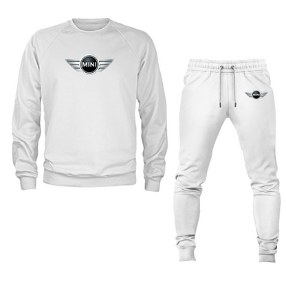 Men’s Mini Cooper Car Crewneck Sweatshirt Joggers Suit