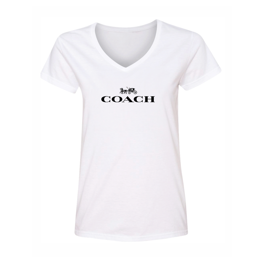 Women's Coach V-Neck T-Shirt