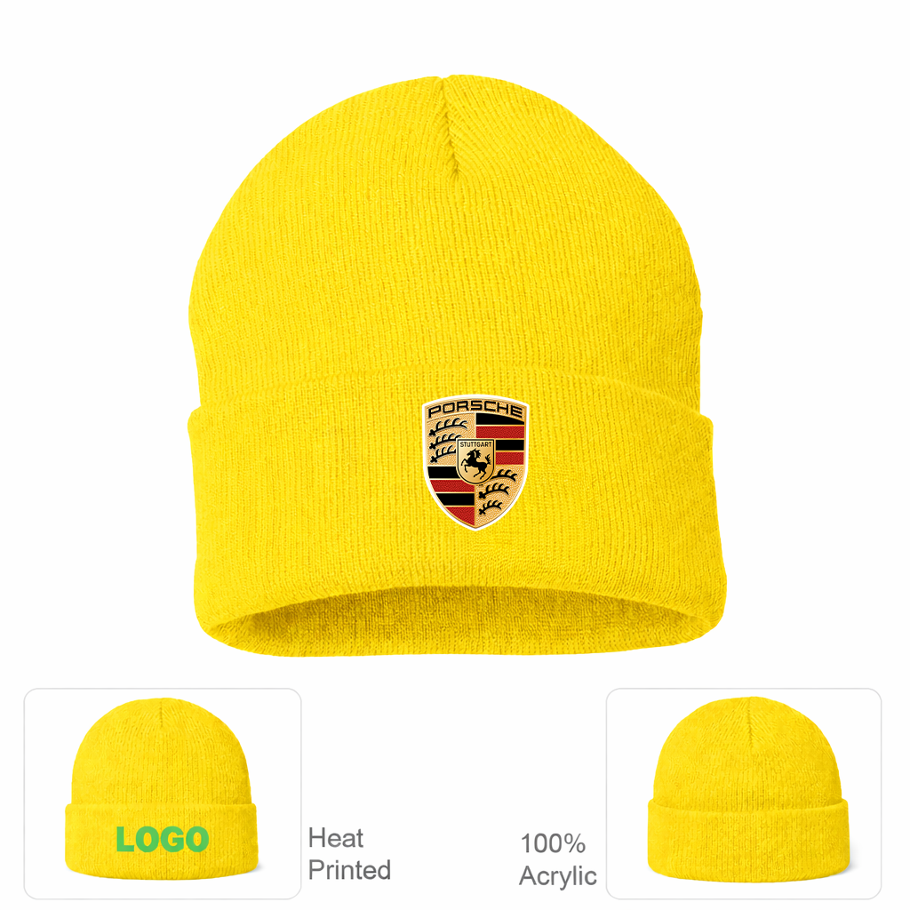 Porsche Car Beanie Hat