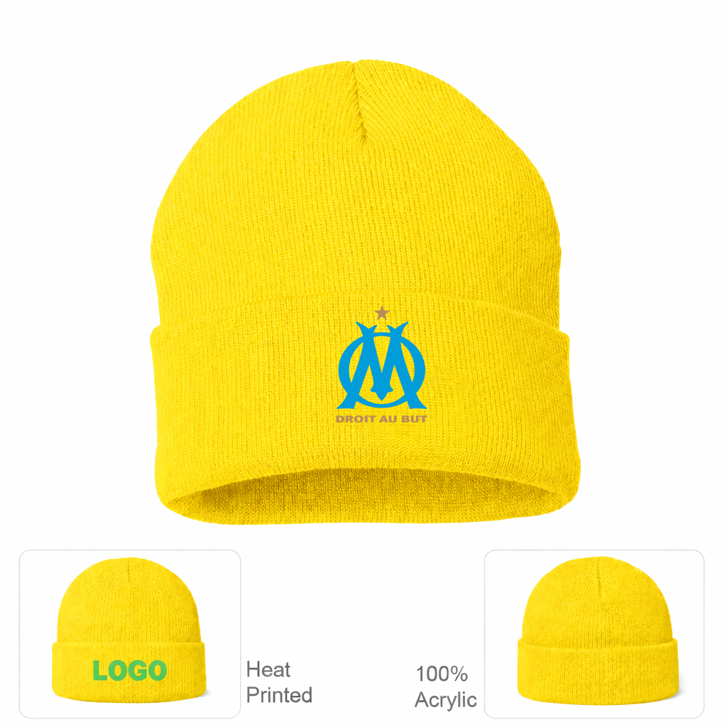 Olympique de Marseille FC Beanie Hat