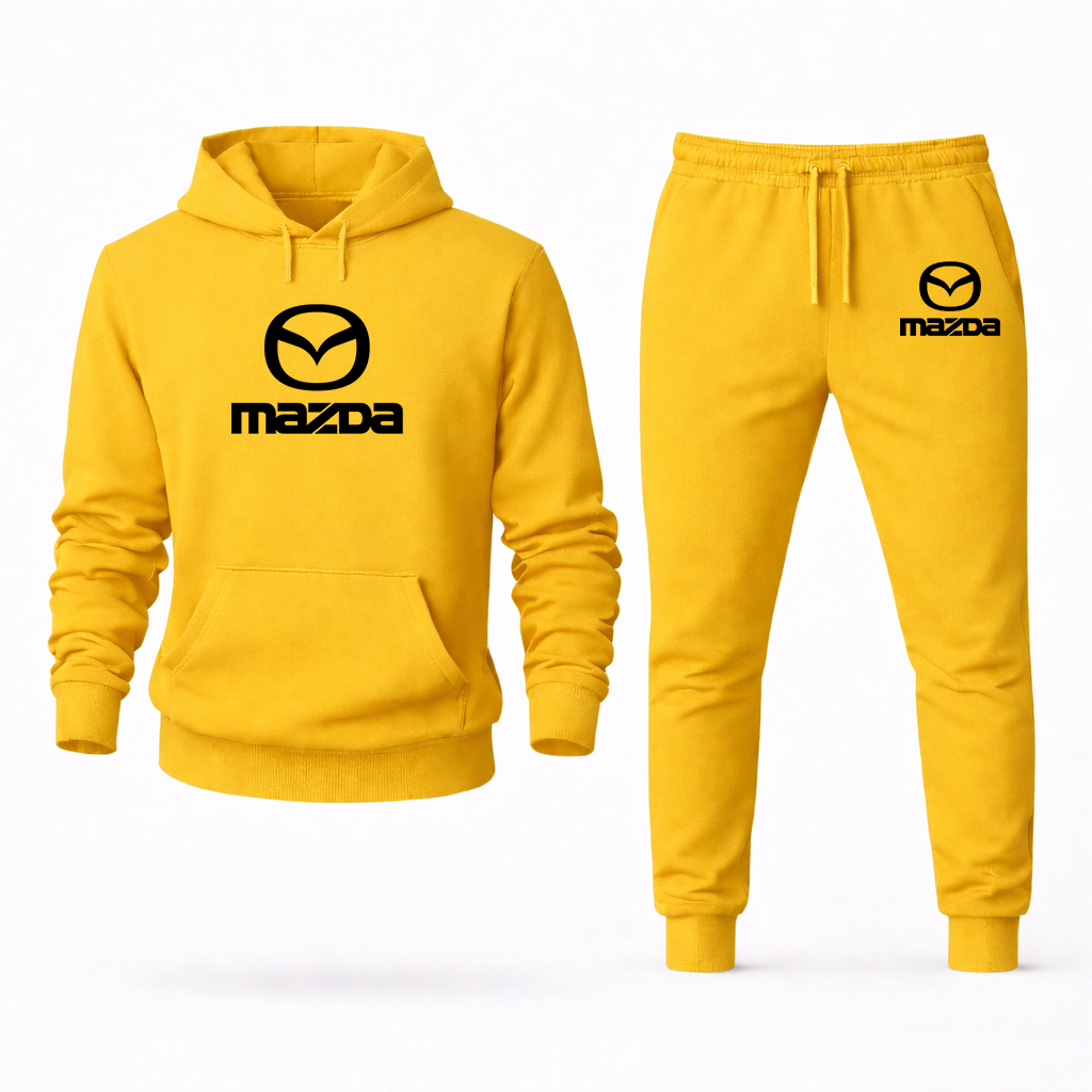 Men’s Mazda Car Hoodie Joggers Set