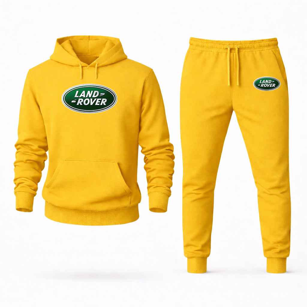 Men's Land Rover Car Hoodie Joggers Set