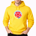 Men's Colombia National Soccer Team Pullover Hoodie