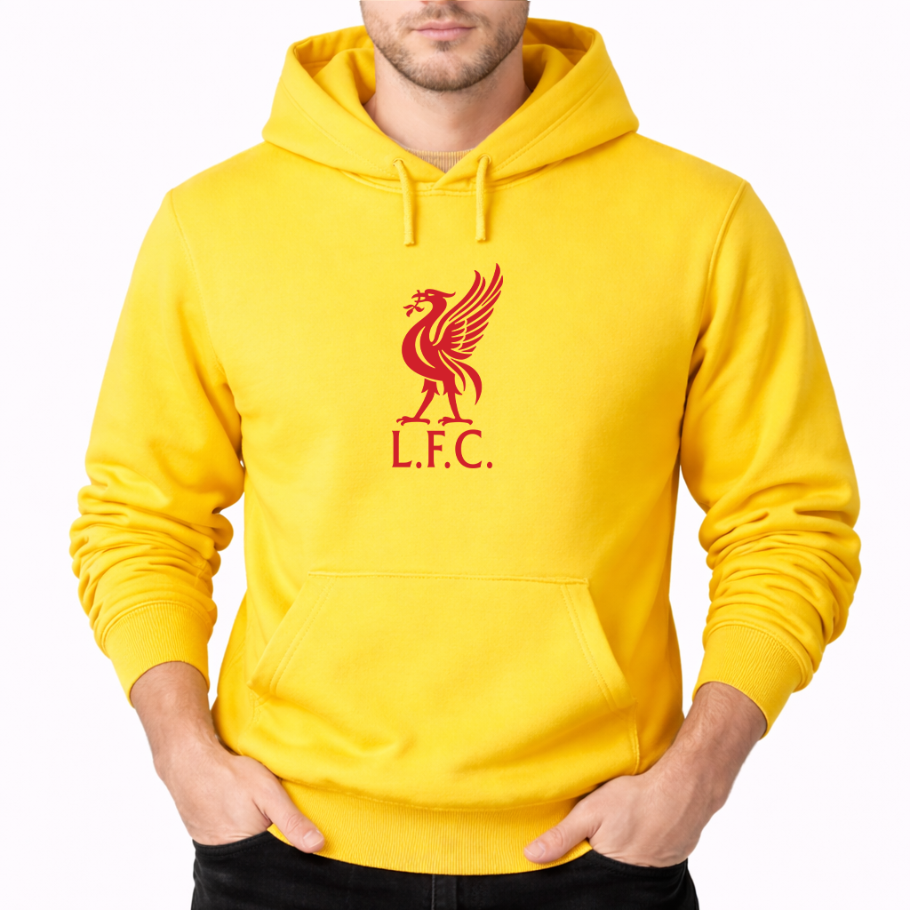 Men's Liverpool L.F.C. Soccer Pullover Hoodie