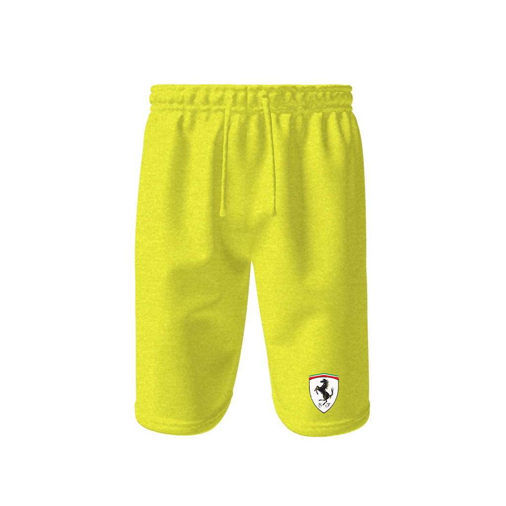 Men’s Ferrari Motorsport Car Athletic Fleece Shorts