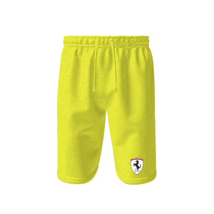Men’s Ferrari Motorsport Car Athletic Fleece Shorts
