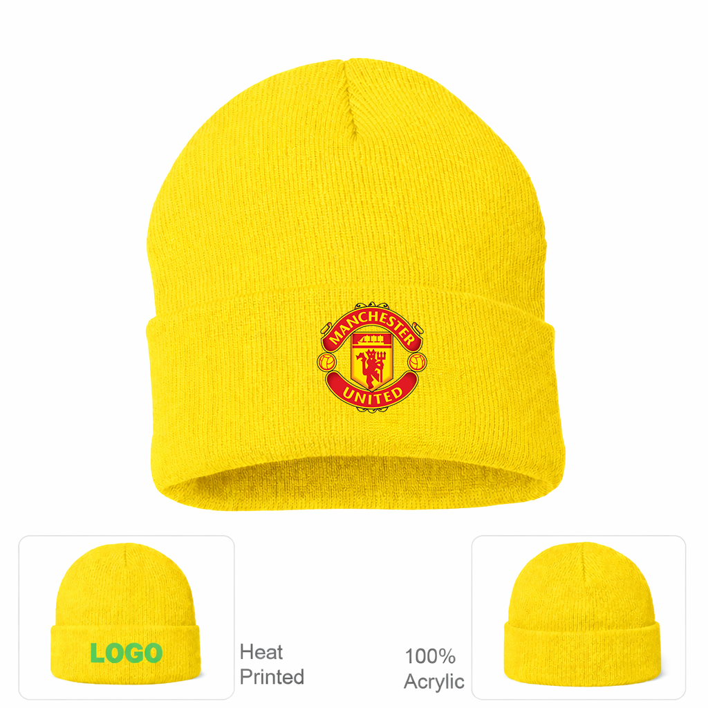 Manchester United Soccer Beanie Hat