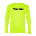 Men's Miu Miu Polyester Long Sleeve T-Shirt