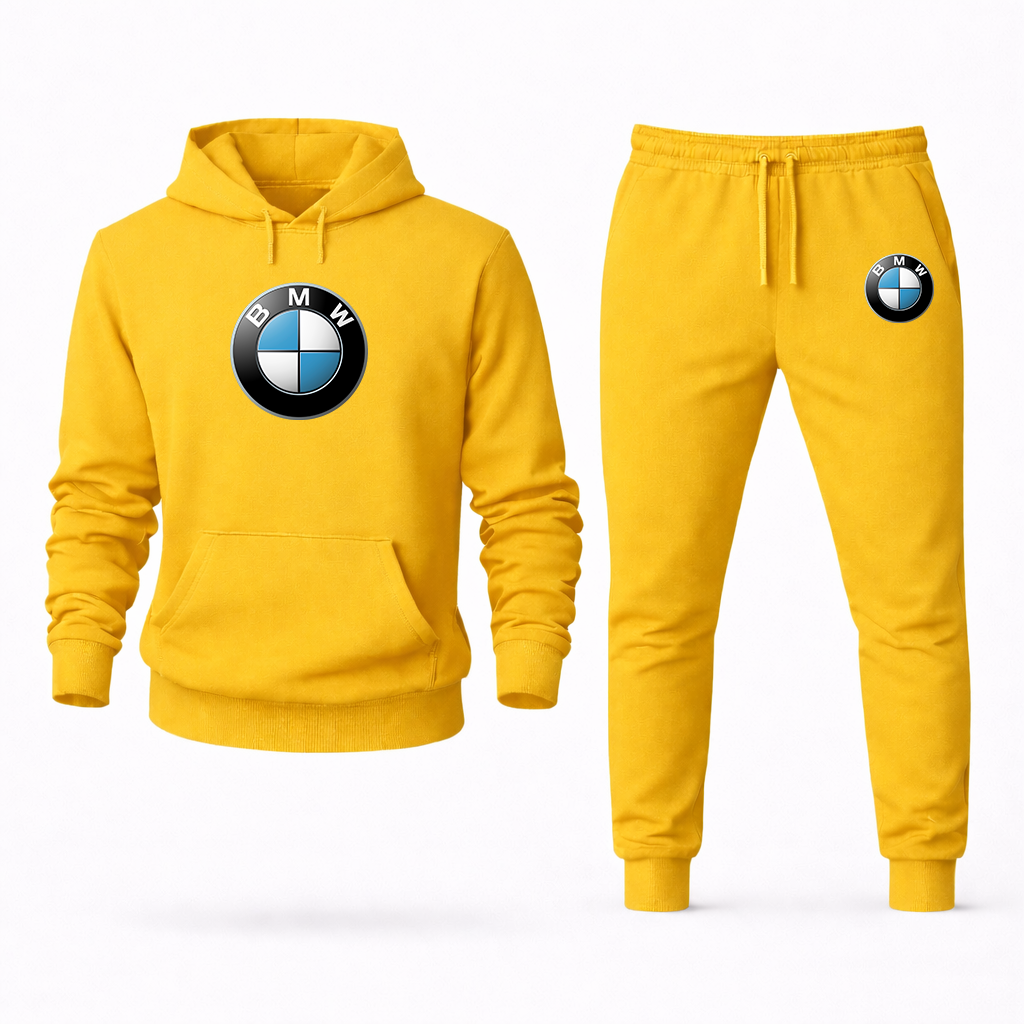 Men's BMW Motorsports Car Hoodie Joggers Set