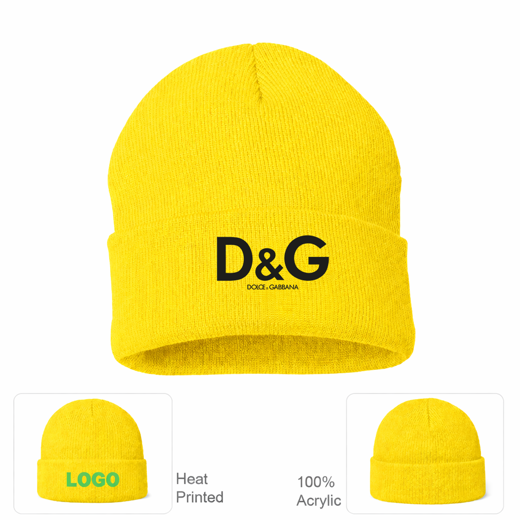 Dolce and Gabbana Cuffed Beanie Hat
