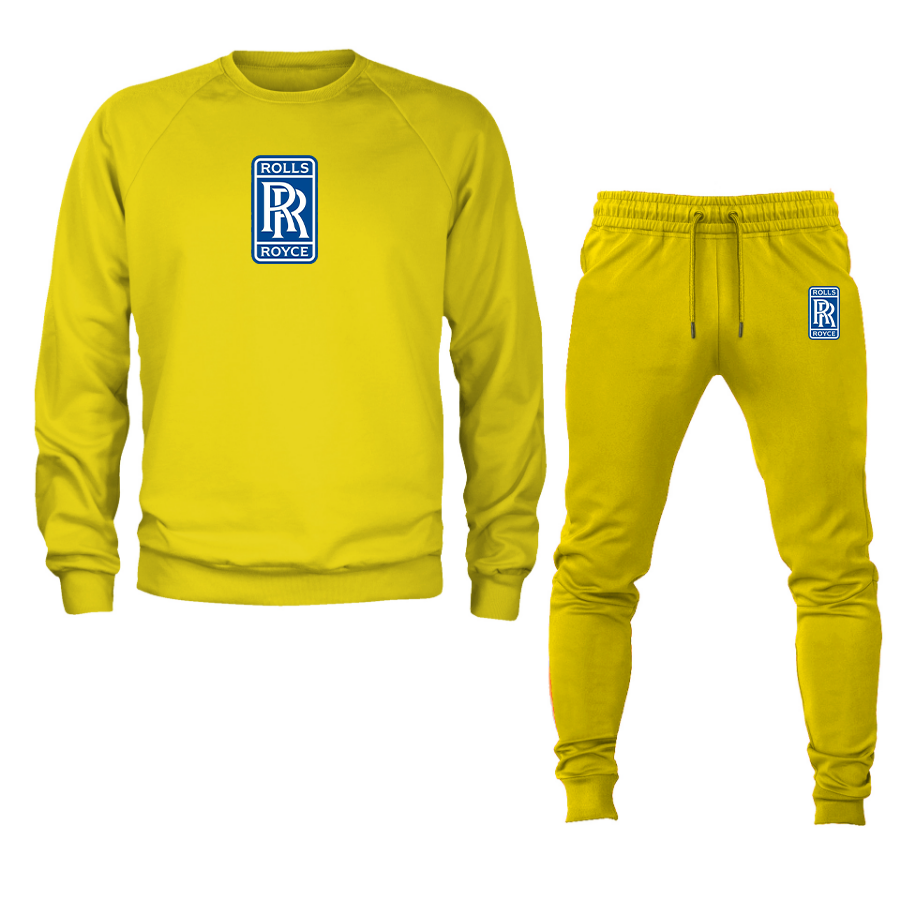 Men’s Rolls Royce Motorsport Car Crewneck Sweatshirt Joggers Suit