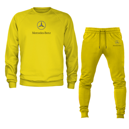 Men’s Mercedes-Benz Luxury Car Crewneck Sweatshirt Joggers Suit