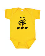 Baby France Soccer Romper Onesie