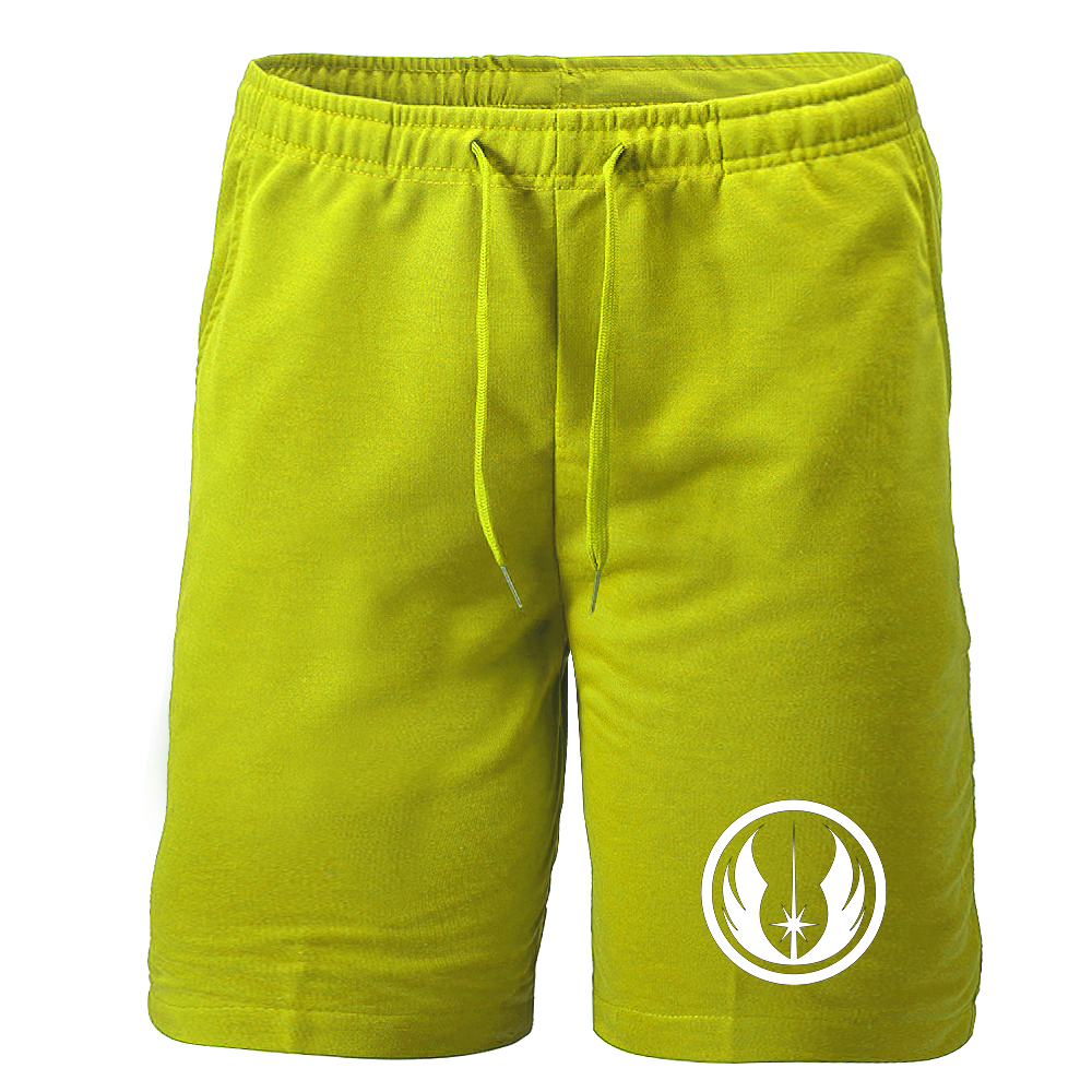 Men's Jedi Star Wars Movie Athletic Fleece Shorts