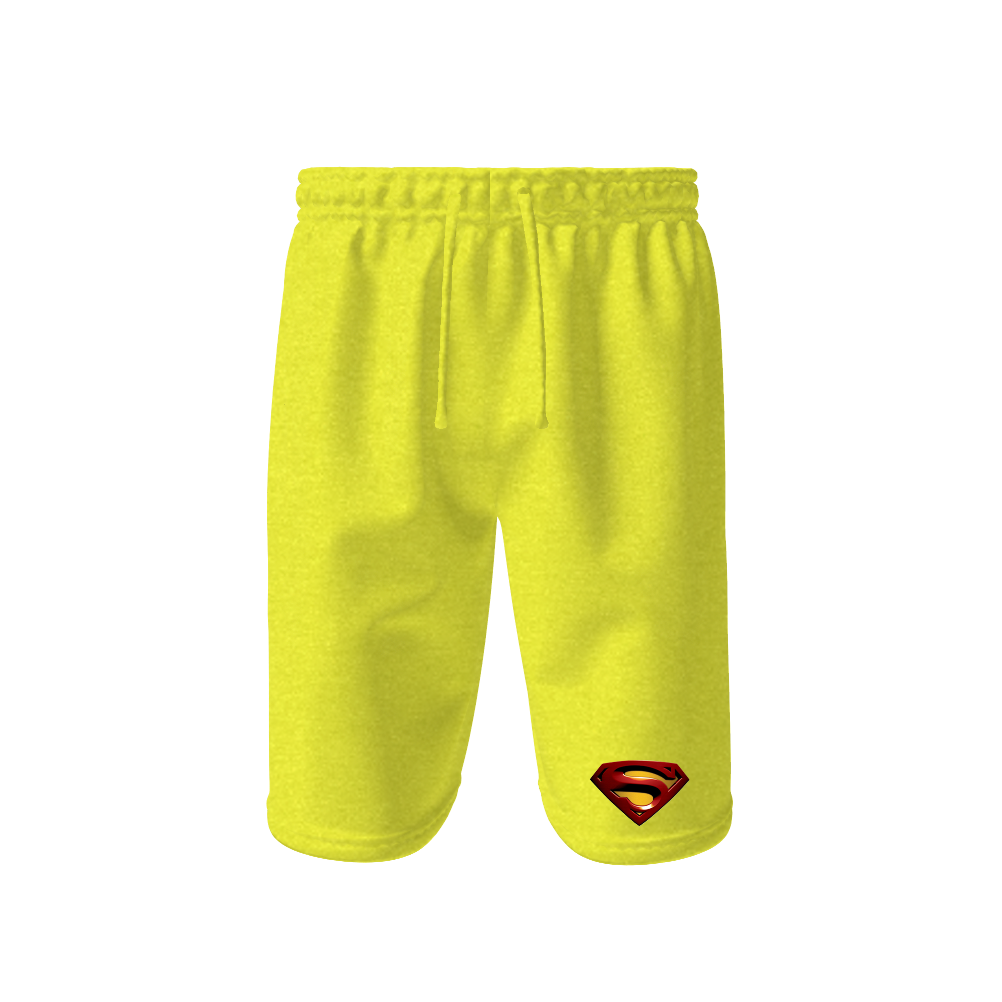 Men's Superman Superhero Athletic Fleece Shorts