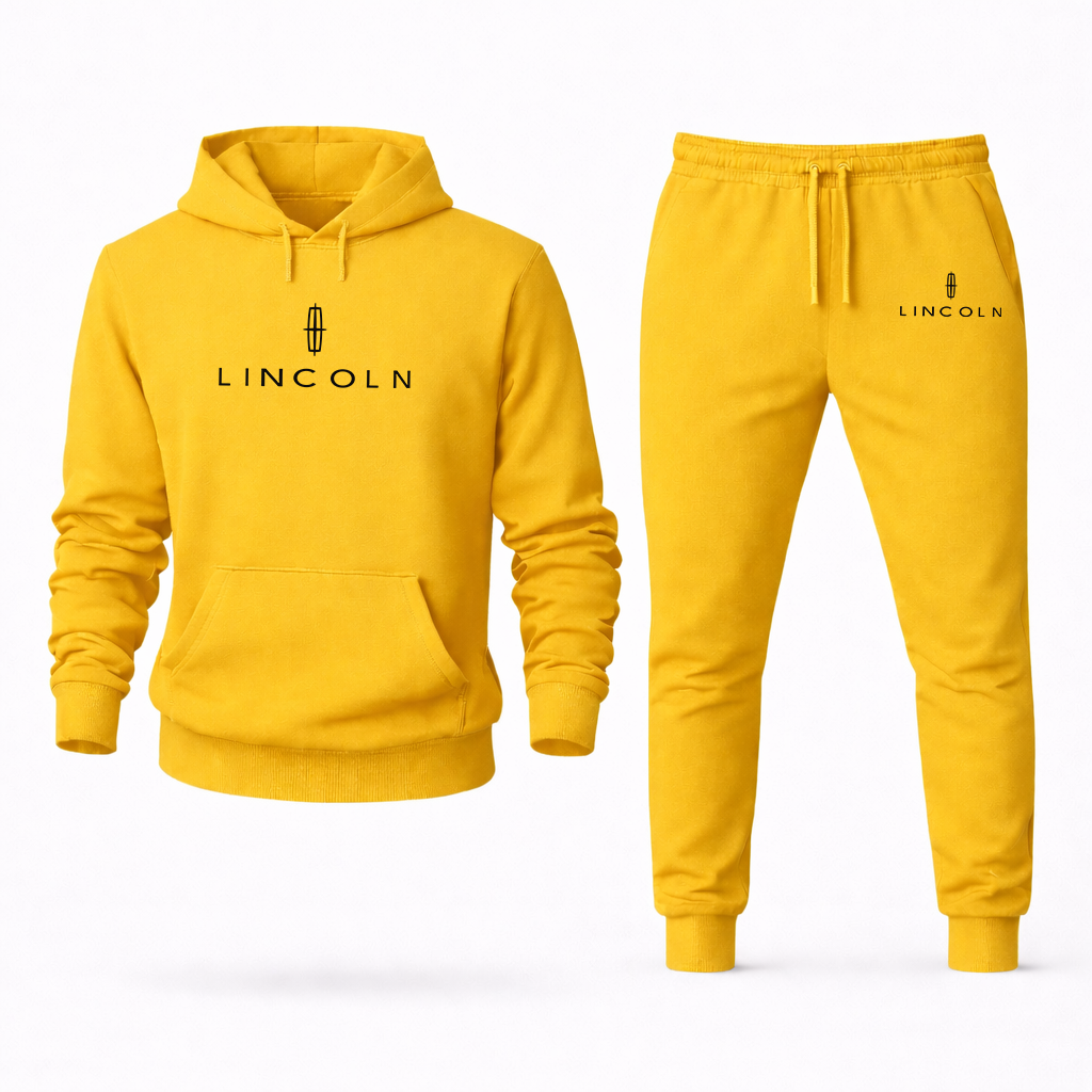 Men’s Lincoln Car Hoodie Joggers Set