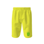 Men's Brazil Soccer Athletic Fleece Shorts