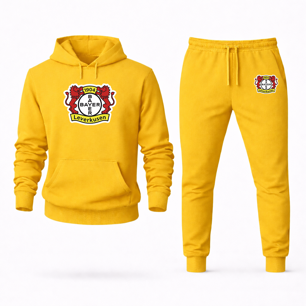 Men's Bayer Leverkusen FC Hoodie Joggers Set