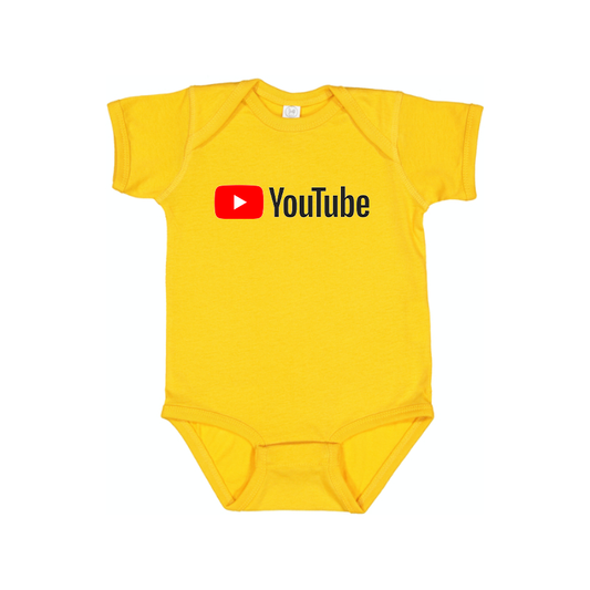 YouTube Social Video Steaming Baby Romper Onesie