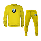 Men's BMW Motorsports Car Crewneck Sweatshirt Joggers Suit