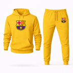 Men's F.C. Barcelona Soccer Logo Hoodie Joggers Set