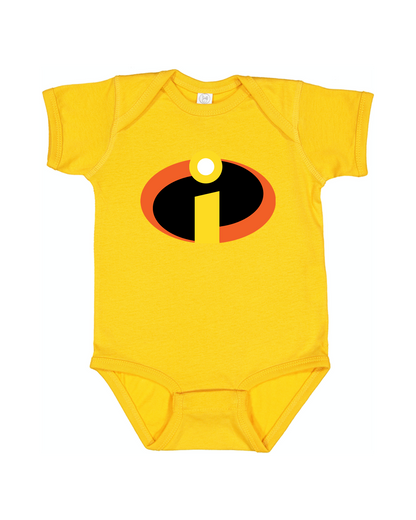 The Incredibles Cartoon Baby Romper Onesie