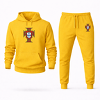 Men's Portugal National Soccer Team Hoodie Joggers Set