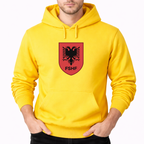 Men's Albania National Soccer Team Pullover Hoodie