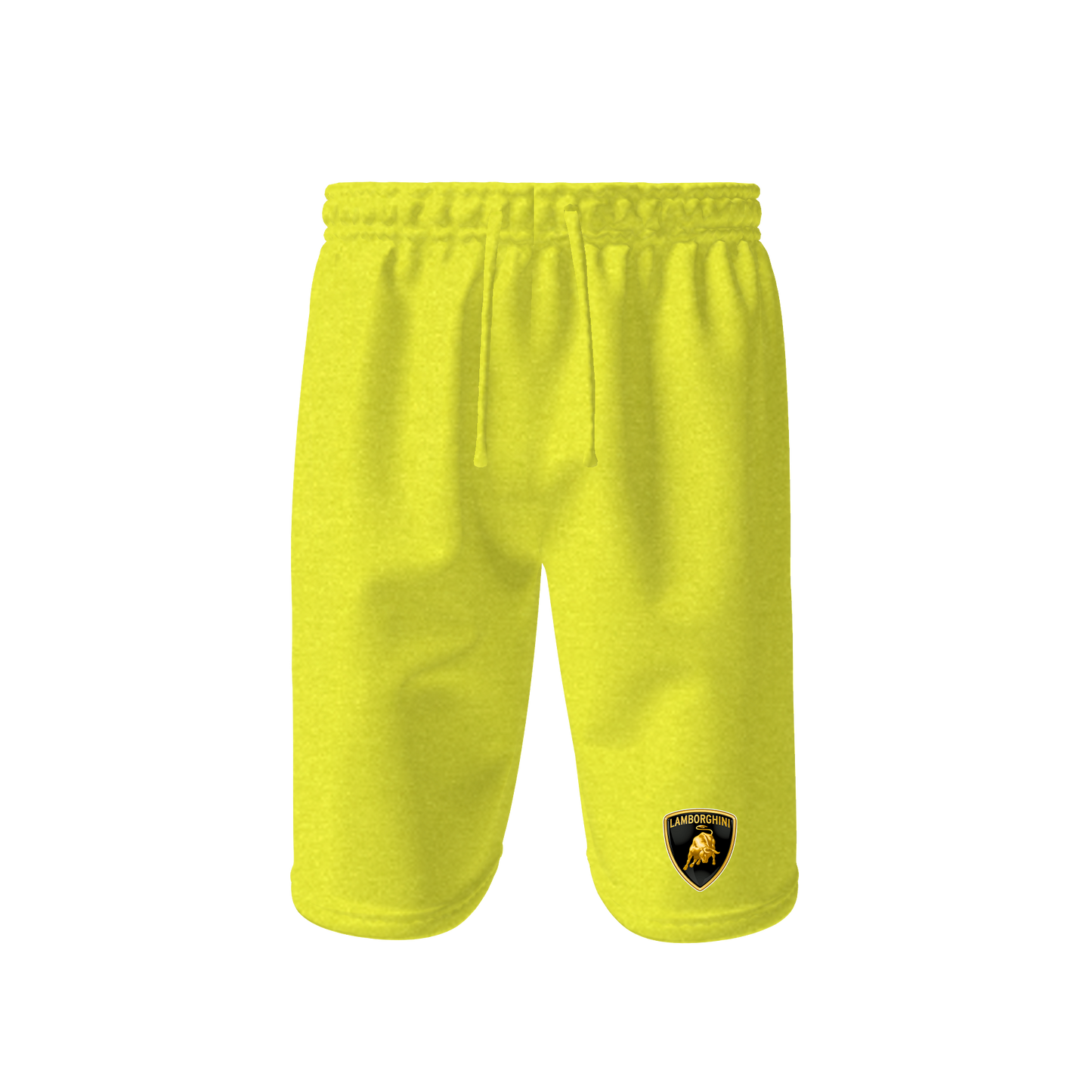 Men’s Lamborghini Car Athletic Fleece Shorts